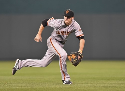 Matt Duffy of the San Francisco Giants