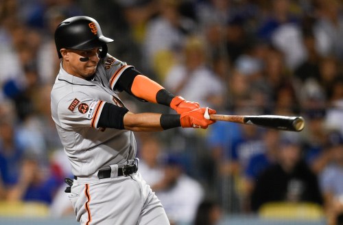 Mauricio Dubon of the San Francisco Giants