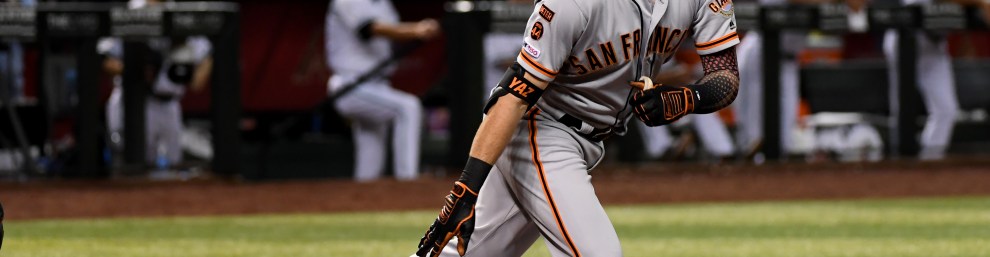 Mike Yastrzemski of the San Francisco Giants